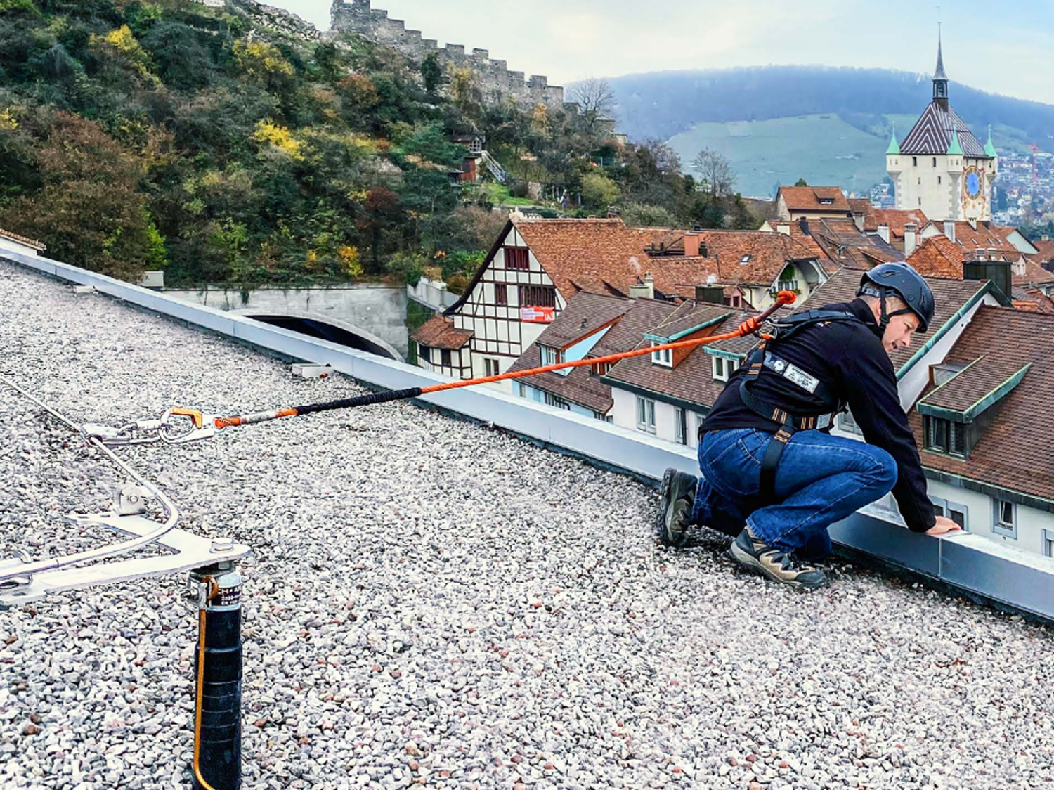 Aare Dach Absturzsicherung