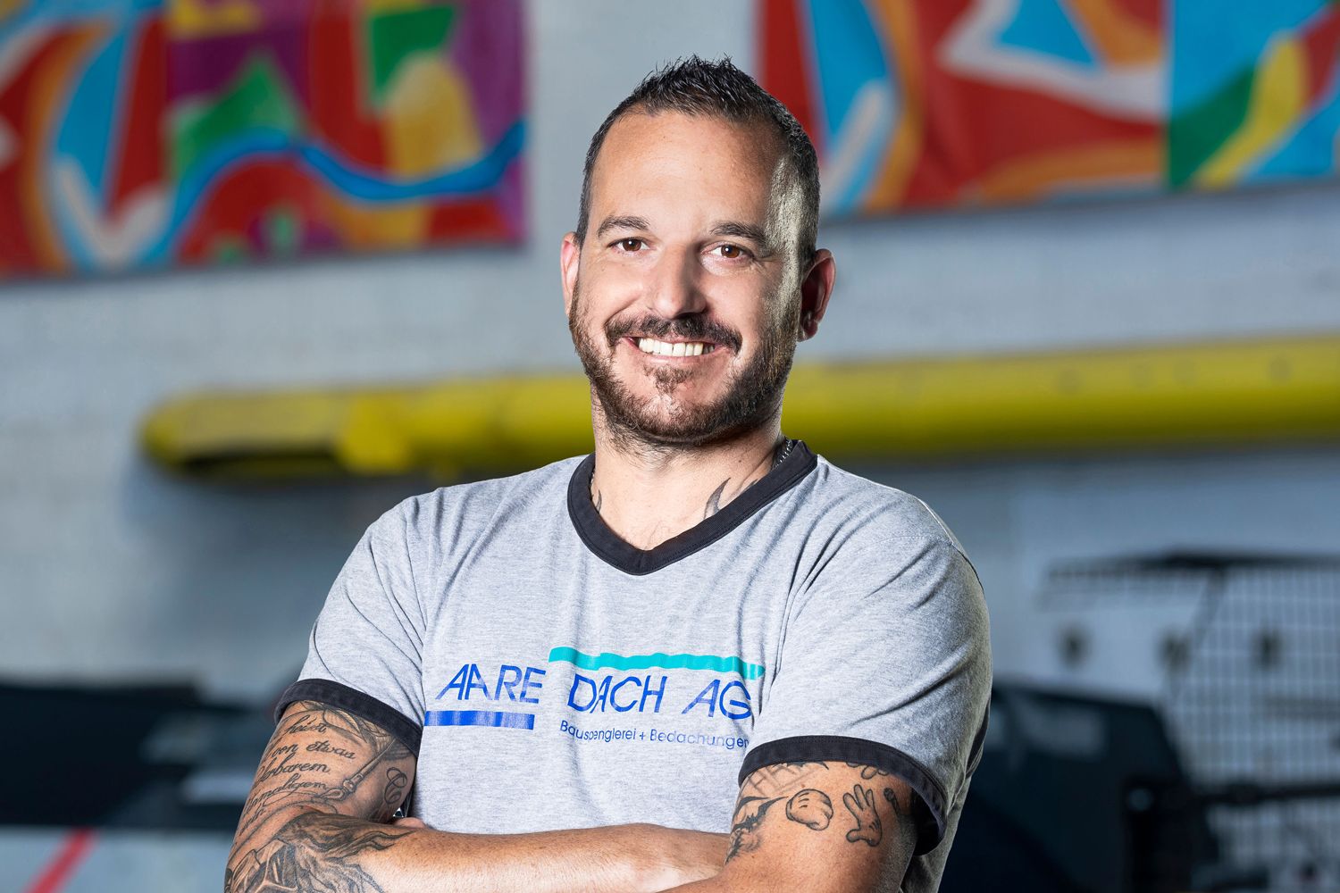 Roger Rufi - Aare Dach - Mitarbeiter Service & Unterhalt