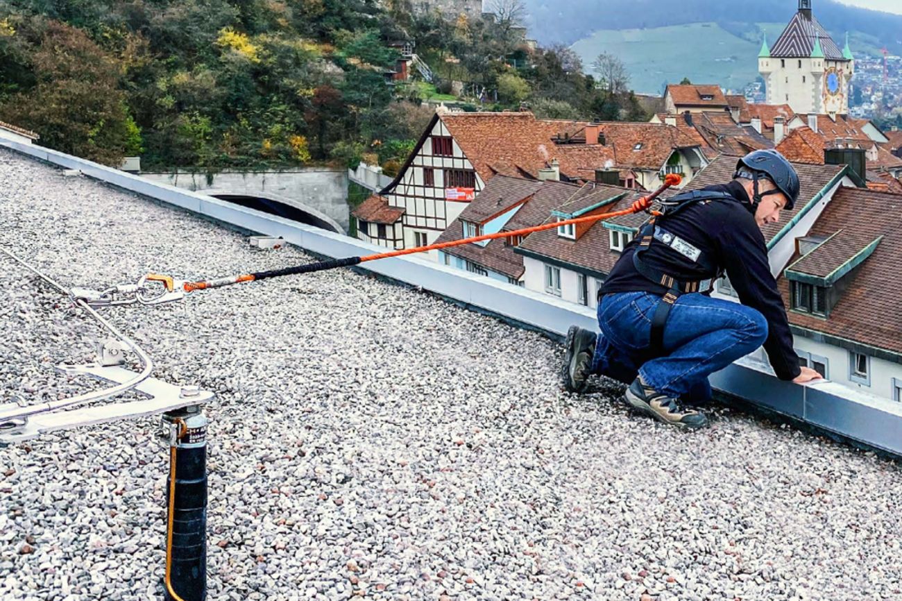 Aare Dach - Absturzsicherung bei einem Dach